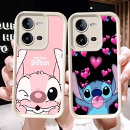 N-20 Cute Stitch Soft Casing for VIVO Y28 Y28s Y17S V25 V25E