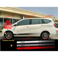ISUZU MUX CAR STICKERS ISUZU PANTHER MUX D MAX CAR LIST STICKERS SIDE BODY