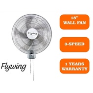 Wall Fan [ Flywing 18" Wall Fan ] 100% Copper Motor