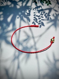 月老紅線天鐵蠟線手環 - 鎳鐵隕石/超耐磨蠟繩/蠟線手環