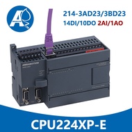 Ethernet CPU224XP-E PLC Programmable Logic Controller 2AI 1AO Replace Siemens 214-3BD23/3AD23 220V F