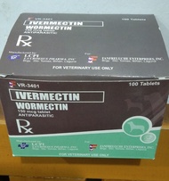 Wormectin Pampurga sa aso 1sang Box tablet