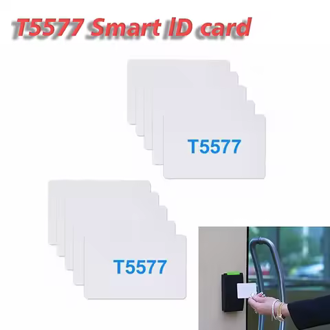 T5577 Blank Card ID Copy Card Key Fob NFC Smart Card 5577 Repeatable Erasable Access Card Induction 