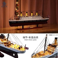 [Syor Langsung] Model Kapal Simulasi Hiasan Pelayaran Kapal Titanic yang telah siap Model Kapal Laya