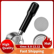 54mm Bottomless Portafilter, Espresso Bottomless Portafilter with Puck Screen and Stainless Steel Fi