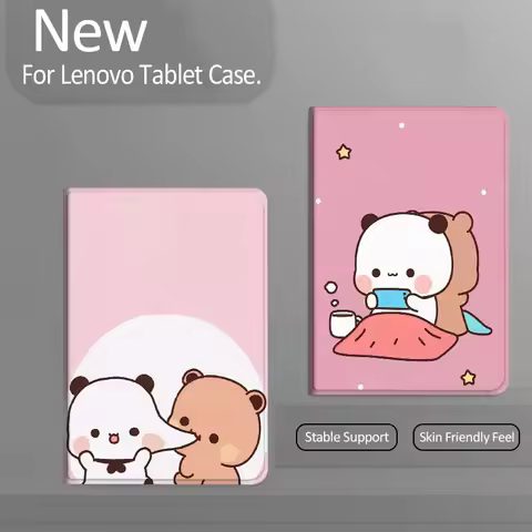 Cute Panda Bear Friend For Xiaoxin Lenovo Tab Pad K11 K10 M10 P11 3rd Plus Pro Legion Y700 Y900 Gen4