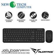 Alcatroz Jellybean A2000 Wireless Keyboard And Mouse Combo