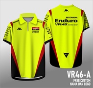 Jersey Crew Motogp Pertamina Enduro VR46 Ducati Racing Team Terbaru 2026 VR46-A