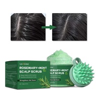 100g Peppermint Scalp Scrub With Massage Comb Peppermint Scalp Scrub U2p9