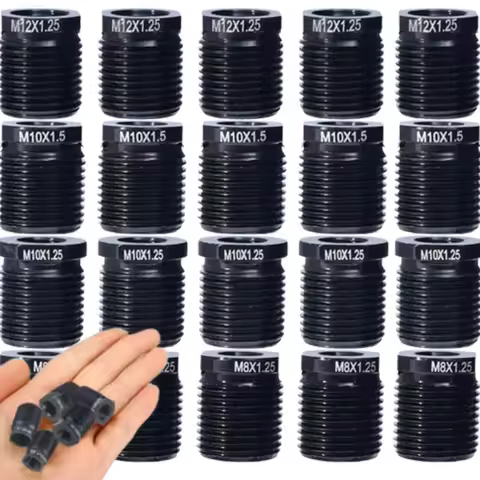 Aluminum Alloy Shift Knob Adapter with Inside Thread M8*1.25/M10*1.25/M10*1.5/M12*1.25/M14x1.5 for U