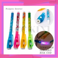 AccKini - Flashlight Ballpoint Pen Flashlight Pen Contek Pen Secret Pen UV Light Marker