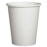 [Ready Stock] 100pcs Paper cup 6oz White Thicker Gauge | Disposable 6oz Paper cup White | Plain Pape