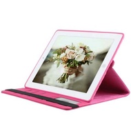 ROTATING STAND BACK COVER CASE PROTECTIVE COVER FOR IPAD 2 / 3 / 4 (ROSE)