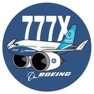 RBF 777X 7CM STICKER S-C-777X