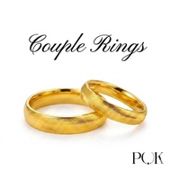 【Couple Ring】Cincin Pasangan 2 pcs untuk Wanita dan Lelaki, puk beauty 2026 new design cincin for wo