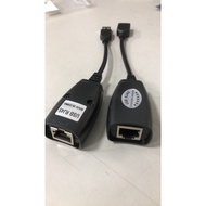 R RJ45 To USB Extender RJ45 Extension Adapter Cable Converter