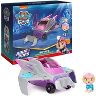 PAW PATROL Aqua Pups Skye Convertible Manta Ray Vehicle with Action Figure Collectable Kids Toy