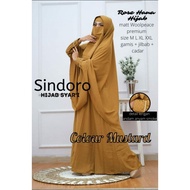 GAMIS SET KHIMAR HIJAB JILBAB CADAR SYARI SINDORO GAMIS JUMBO TERBARU BAHAN WOLFISH PREMIUM ADEM JAT