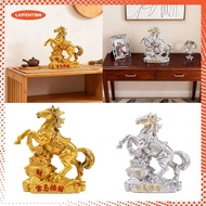 [lkpzhtsn] Rich Horse Statue Money Horse Statue Chinese New Year Collectible Horse Art