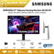 SAMSUNG 27" Odyssey Gaming Monitor G8 G81SF LS27FG812SEXXS - OLED | 4K UHD | 240 Hz | HDR10+ | 0.03