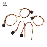 [XON] PH 2.0mm 4Pin Small Type To 15Pin HDD SATA Power Supply Cable Cord 20AWG Wire For Industrial A