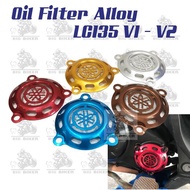 OIL FILTER COVER LC135 V1 V2 yamaha LC135 v1 lc135 v2