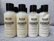 ［洗頭水及護髮素各8支，每支$10］Bleach London Reincarnation Shampoo / Conditioner 75ml sample 試用裝/旅行裝