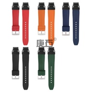 ☜Fluorine Rubber Watch band Strap with Adapters Connector for Casio GBD-H1000 ✣5