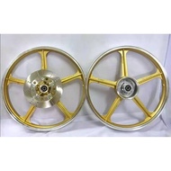 AR 80 AR80 SPORT RIM BRAND (ENKEI) GOLD / BLACK / CLASSIC GOLD