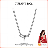 (New) Womens Fashion Necklace s925 sterling silver HardWear series Large double chain necklace with 