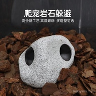 Climb Pet Rock Hide Hole Snake Gecko Mane Lion Turtle Reptile Box Landscaping Supplies Rock Reptile 