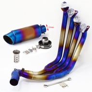 [Tgrx] สลิปออนสำหรับ CBR650 CB650R CB650F ฮอนด้า CBR650F 2014-2022ปีระบบท่อไอเสีย SC ท่อไอเสียด้านหน