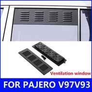 FOR Mitsubishi Pajero rear window blinds Pajero v97v93v73 ventilation and insect proof curtains