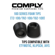 Comply Foam 100 Series Ear Tips forE tymotic Research, ISOtunes Pro IT-01/Free, Westone, Klipsch, Ja