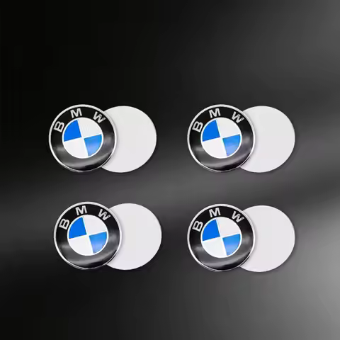 Car Key Shell Sticker Car Key Remote Fob Decal For BMW M 1 3 5 6 7 Series G20 G38 F20 F39 F48 E46 E6