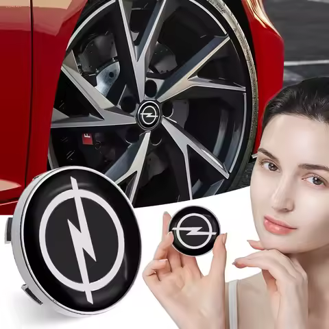 4PCS 60mm car hub center cover sticker wheel hub cover car decoration For Opel Insignia Astra Antara