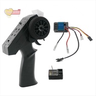 2.4G 2 Channel Remote Controller Kit Transmitter Receiver 50A ESC for  MN88K RC Car Upgrade Parts