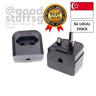 [SG FREE 🚚] New UK Plug Type G Adapter with fuse 13A EU European 2 prong round to UK Singapore Malay