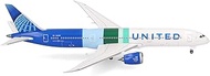 Herpa United Airlines Boeing 787-9 Dreamliner The Future is SAF N24988 Miniature 1:500 Scale Collect