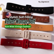 VP Velvet Waist Belt woman women belt tali pinggang perempuan ladies belt for woman Strap Belt 腰帶女