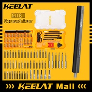 KEELAT DIY Repair Tool Repair mobile phone tools Electric Screwdriver Set Mini Screw Driver Magnetic