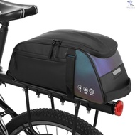 ⚽Sportstar| Waterproof Bike Rear Rack Bag Bicycle Carrier Cycle Rear Rack Should Bag