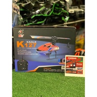 WLtoys XKS K127 4CH RC Helicopter 6-axis Gyro Single Blade RC Aircraft Remote Control Helicopter RC 