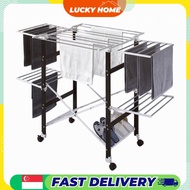 【BR806】Korean Clothes Drying Rack/ Laundry rack/Stainless Steel Clothes Hanger/Foldable Drying/Local