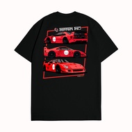KRMK T-Shirt Unisex Distro Shirt FERRARI F40 RED LBWK LIBERTY WALK V2 JDM Image