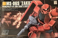 萬代Bandai HG 032 自護MS-06S  Zaku II