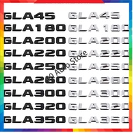 ‍ Modified Digital Alphabet Black and Silver GLA45 GLA180 GLA200 GLA220 GLA250 GLA260 GLA300 GLA320 