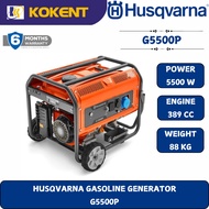 HUSQVARNA 5500W Generator with Petrol Engine G5500P