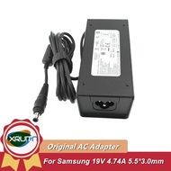 Laptop Chargers Power Adapter Original for Samsung R453 R439 Q460 Q470 AD-9019S A10-090P1A 19V 4.74A