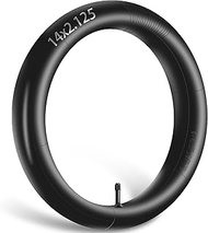 14x2.125/2.4 Inner Tube with Schrader Valve, Heavy-Duty 14 Inch Bicycle Tube for E-Bike and Electric